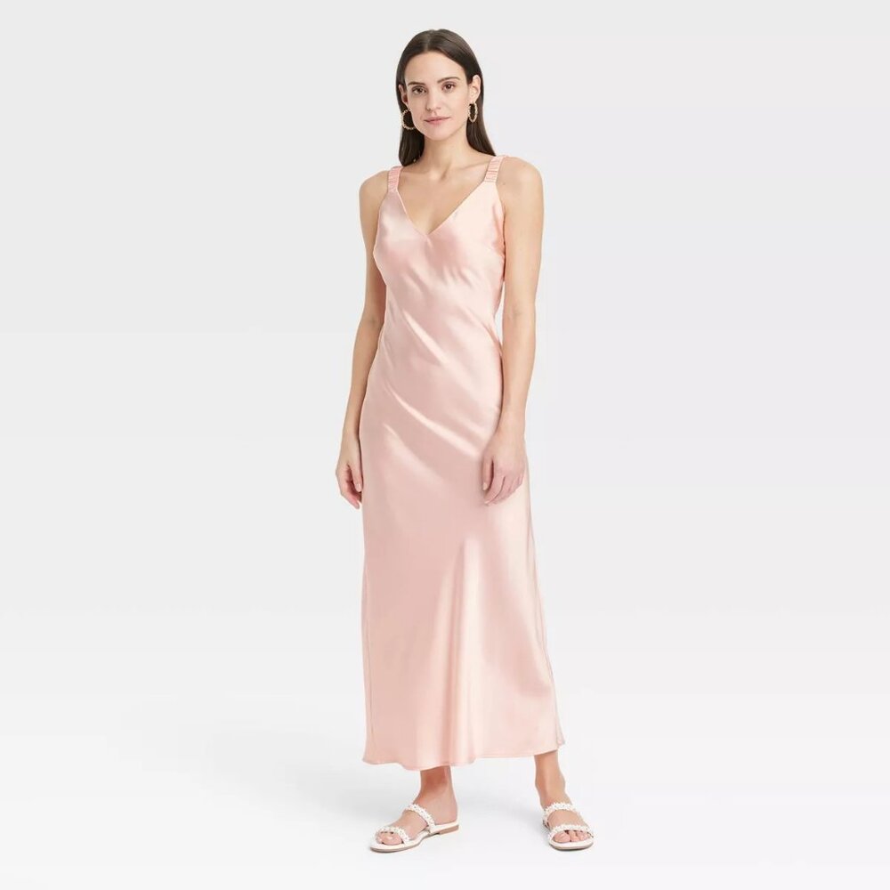 A New Day Women's Midi Perfect Slip Dress size XL NWOT
